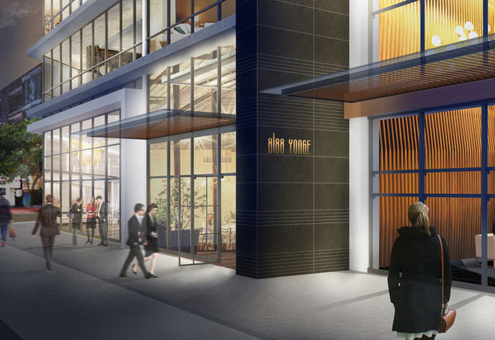 8188 Yonge Condos,  Street Entrance