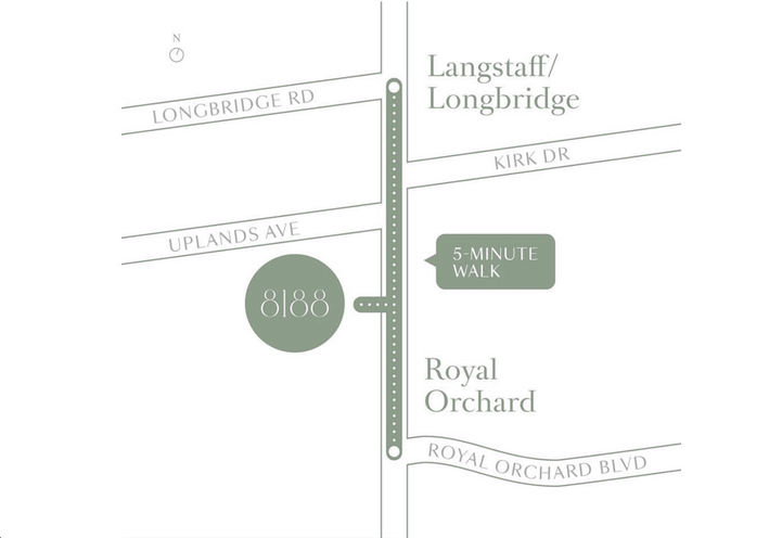 8188 Yonge Condos, Transit and Amenities Map