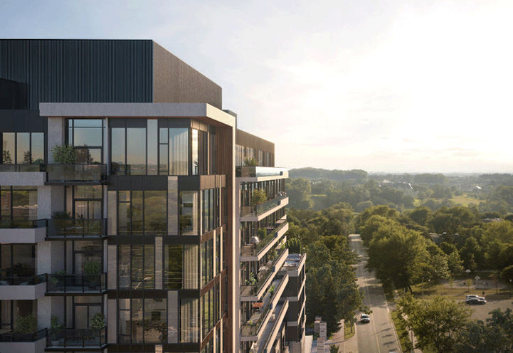 8188 Yonge Condos, Views from Penthouse Units