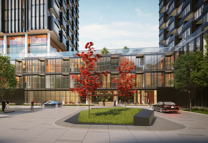 Courtyard at Crosstown Condos