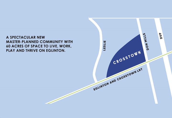 Crosstown Condos Community Map