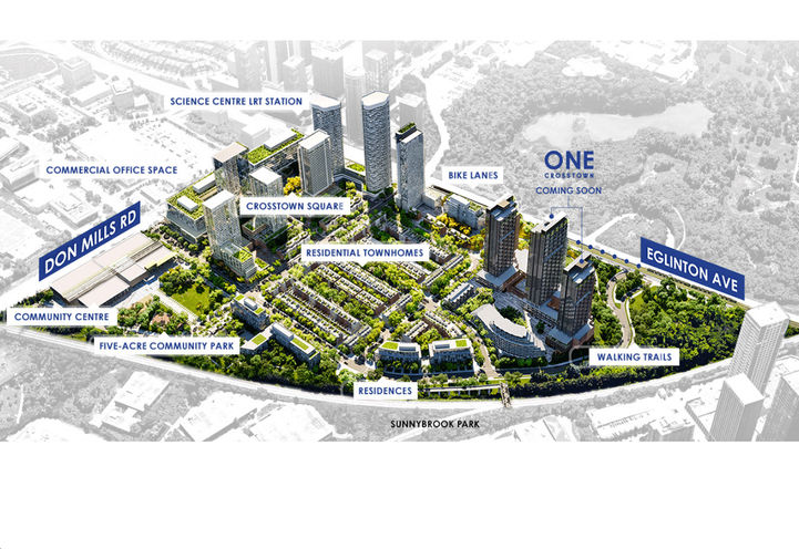 Crosstown Condos at 844 Don Mills Road