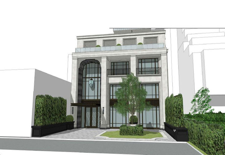 89 Avenue Condos, Building Exterior Early Rendering