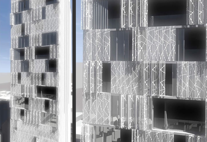 Former Building Design for 89 Avenue Condos