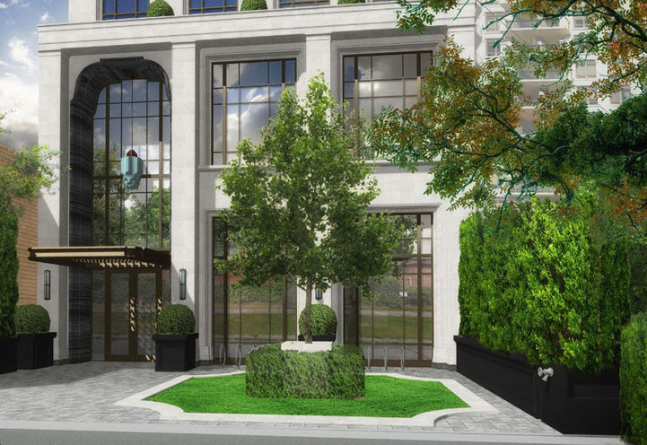 Resident's Entrance at 89 Avenue Condos