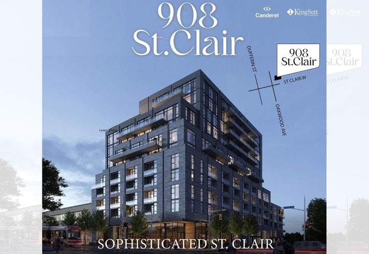 908 St. Clair West Condos Exterior View