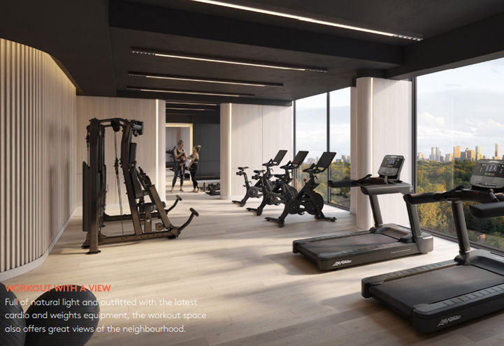 908 St. Clair West Condos Fitness Centre