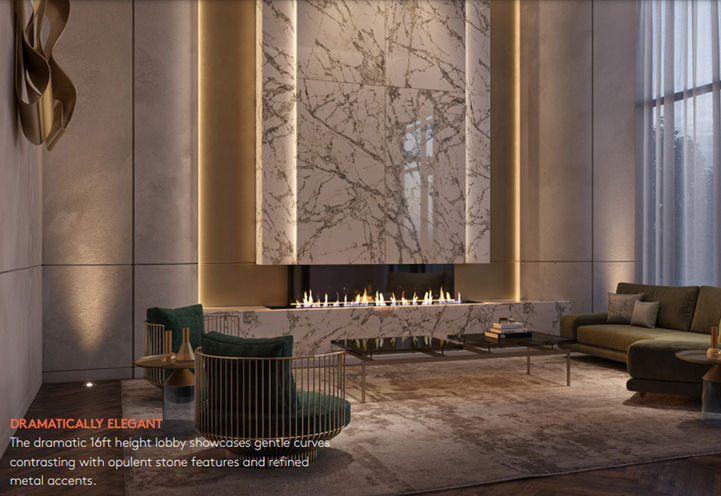 908 St. Clair West Condos Lobby