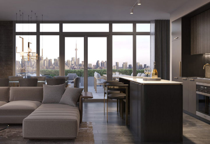 908 St. Clair West Condos Suite Interiors