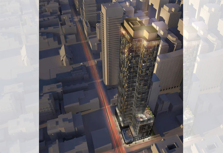 ALiAS Condos Aerial View of Tower Exteriors