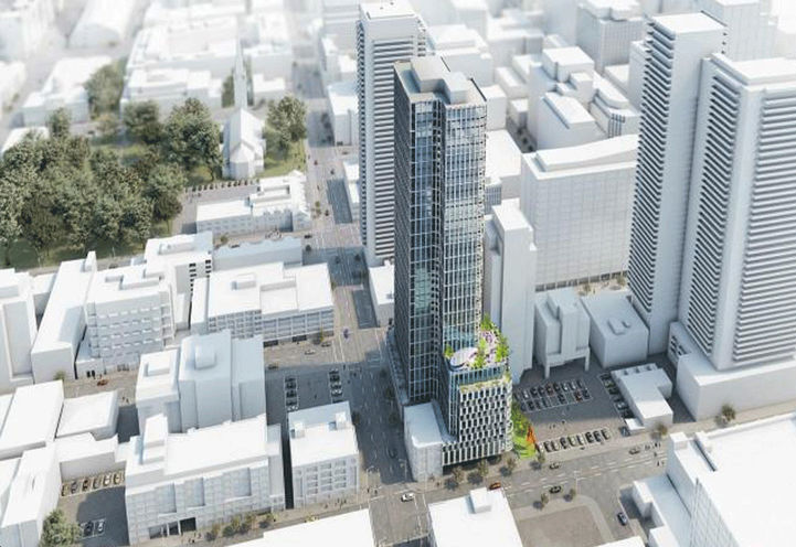 ALiAS Condos Ground Level Exterior View