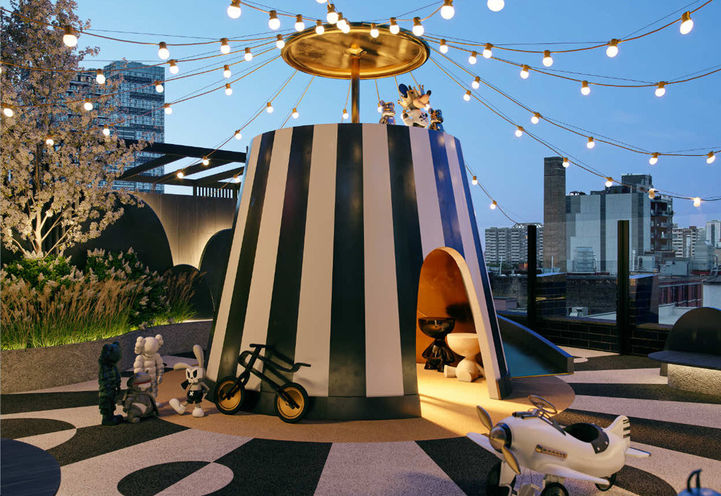 ALiAS Condos Outdoor Theatrical Children's Playground