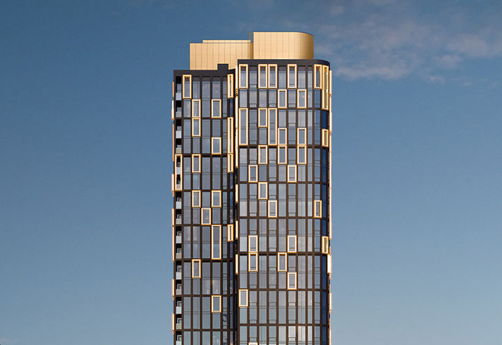 ALiAS Condos Tower Skyline Exterior View