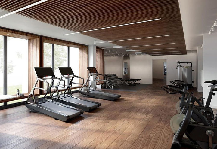 Fitness Centre with Weights, Cardio and Circuit Room at Anx Condos
