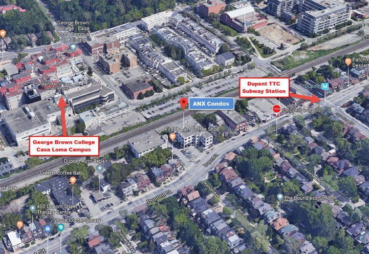 George Brown College nearby to Anx Condos