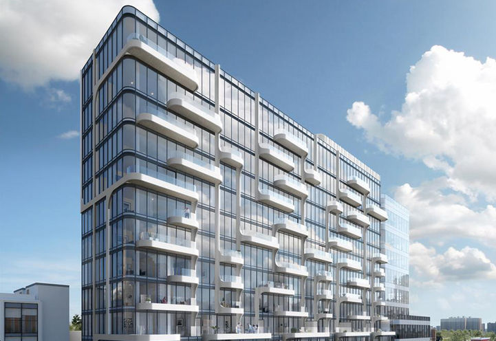 Tower View of Anx Condos by Freed Developments