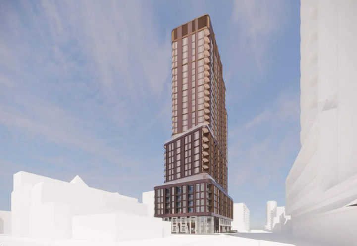 Alfie Condos Early Exterior Tower Design