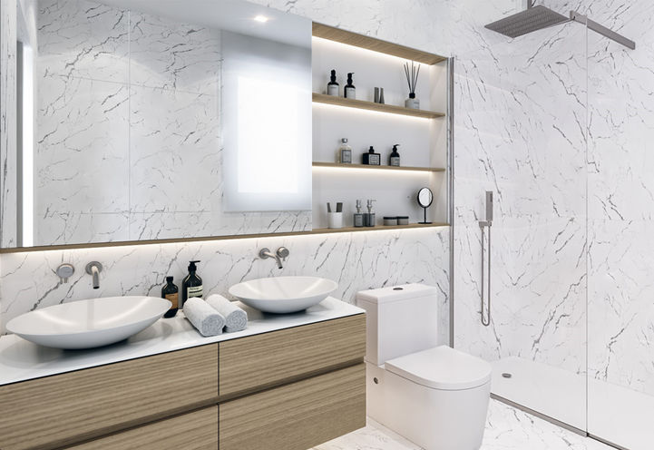 Amelia Condos Bathroom