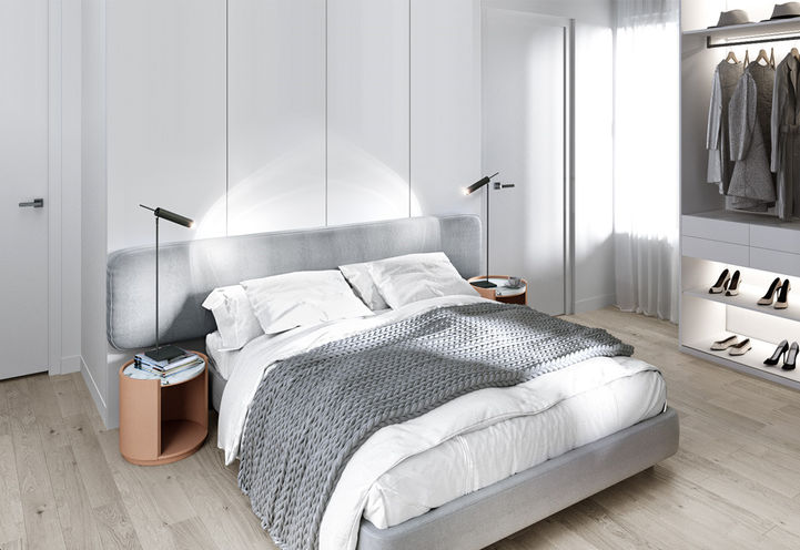 Amelia Condos Bedroom