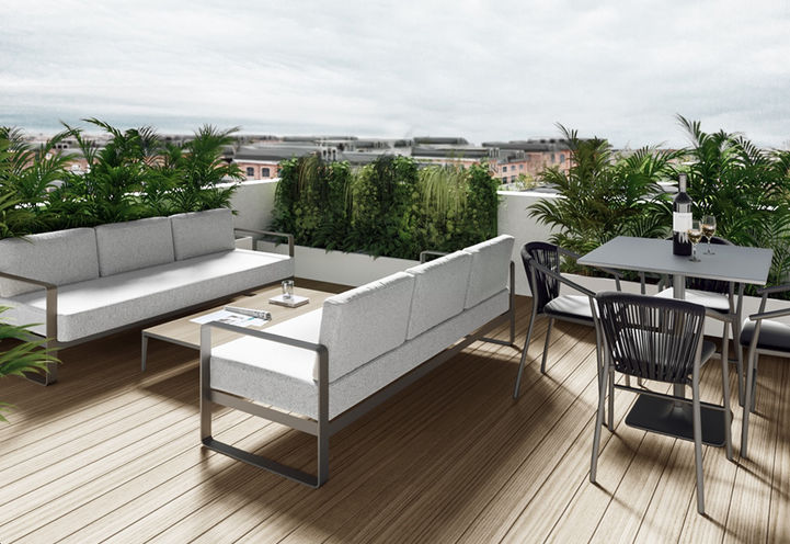 Amelia Condos Rooftop Terrace