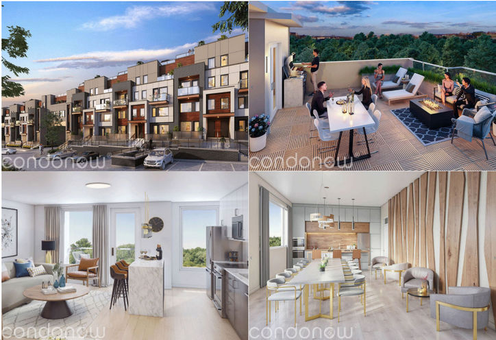 Amsterdam Urban Towns, Composite Image of Interiors and Amenities