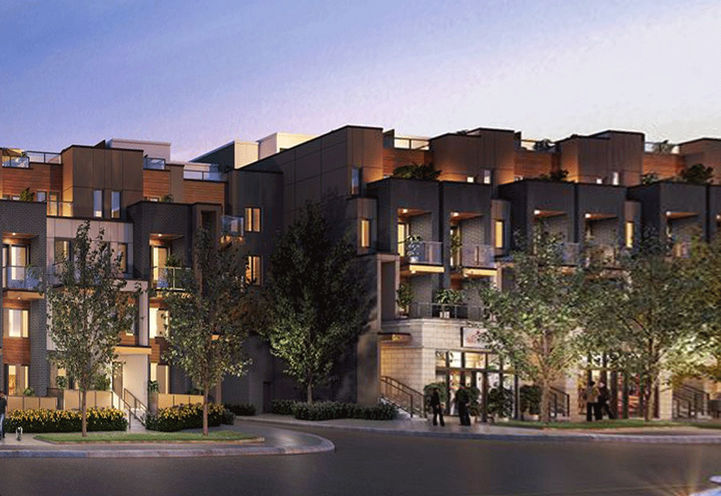 Amsterdam Urban Towns, Driveway to Townhomes