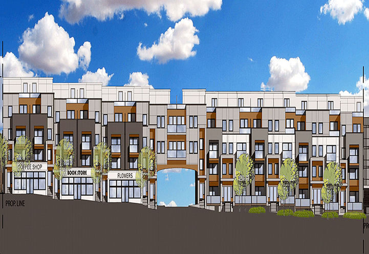 Amsterdam Urban Towns, Early Renderings Street View