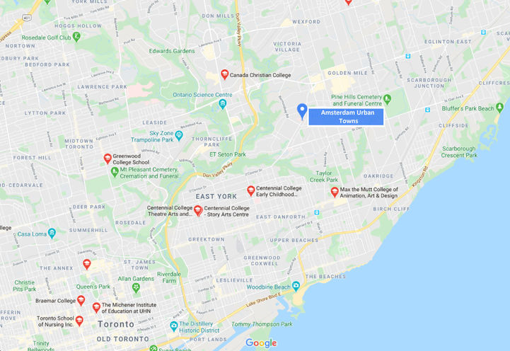 Amsterdam Urban Towns, Nearby Schools and Colleges