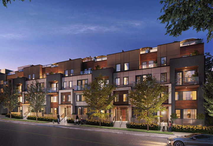 Amsterdam Urban Towns, Pedestrian Pathway alongside the Street