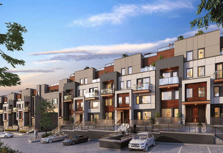 Amsterdam Urban Towns- Rear East Facing View