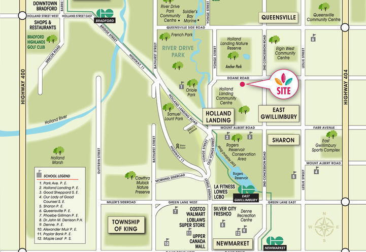 Anchor Woods nearby Amenities