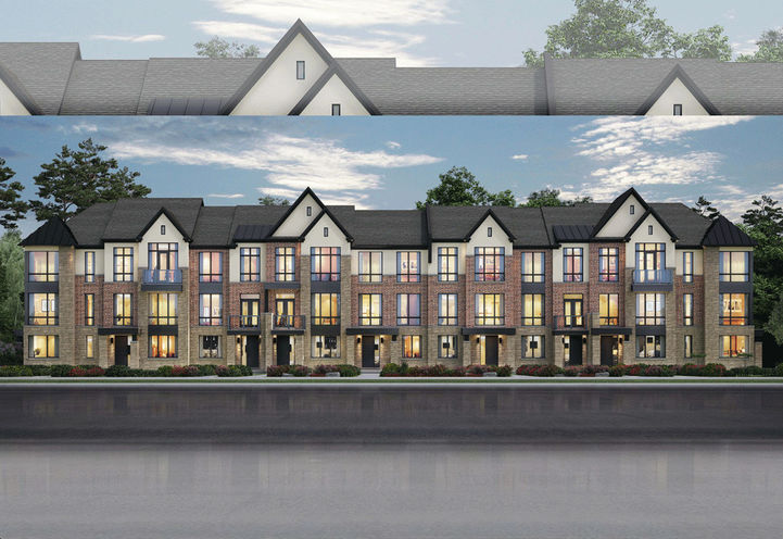 Angus Glen South Village  Townhome Exterior by Kylemore Communities