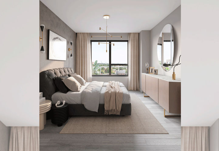 Anthem at The Metalworks Condos Bedroom Interior