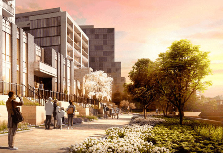 Anthem at The Metalworks Condos Sunset View