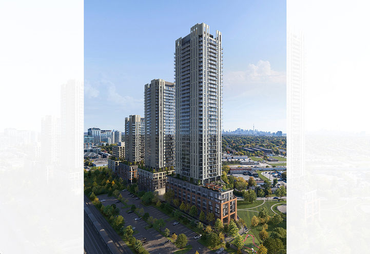 Arcadia District Condos Bird's Eye View of Tower Exeriors