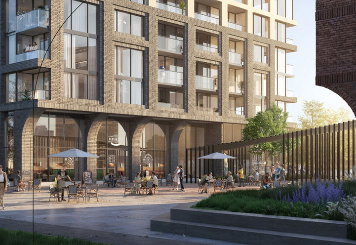 Arcadia District Condos Communal Outdoor Space