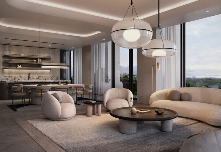 Arcadia District Condos Party Room