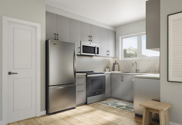 Argyle Village Homes Smaller U-Shaped Kitchen