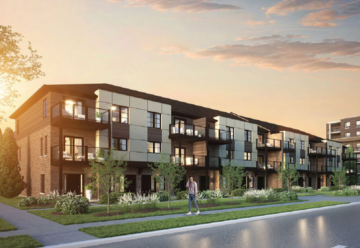 Argyle Village Homes Streetscape View of Unit Exteriors