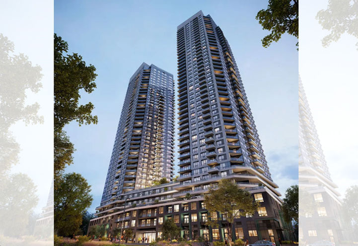 Aspen at Pinnacle Etobicoke Condos Exterior View of Towers