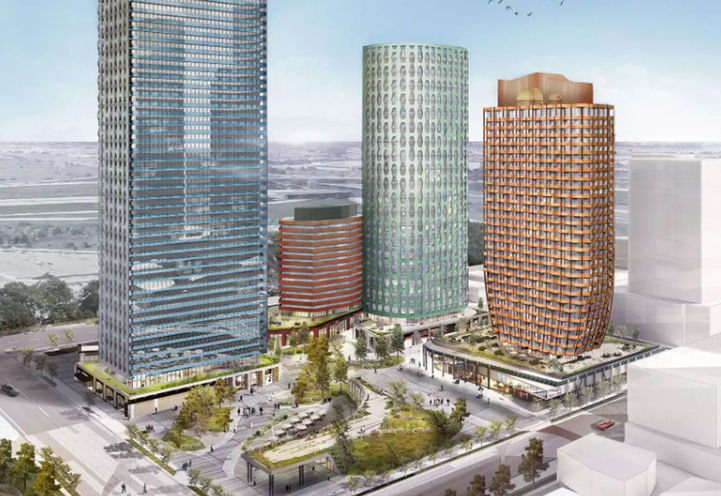 Assembly Park Condos Bird's Eye View of Community