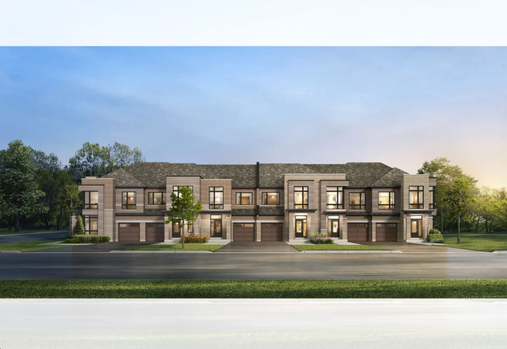 Aurora Trails Homes Exterior View of Townhomes