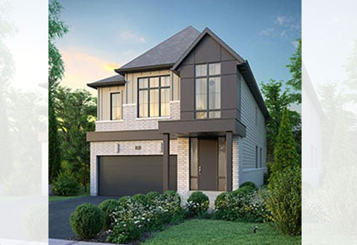 Avon Park Homes Exterior View of Detached Home Model