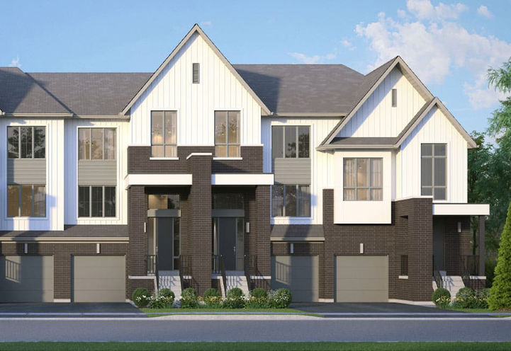 Avon Park Homes Exterior View of Townhome Models