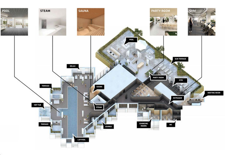 BIG King Toronto Condos Amenity Plan