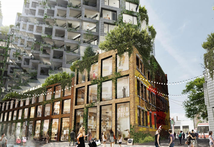 BIG King Toronto Condos Exterior View