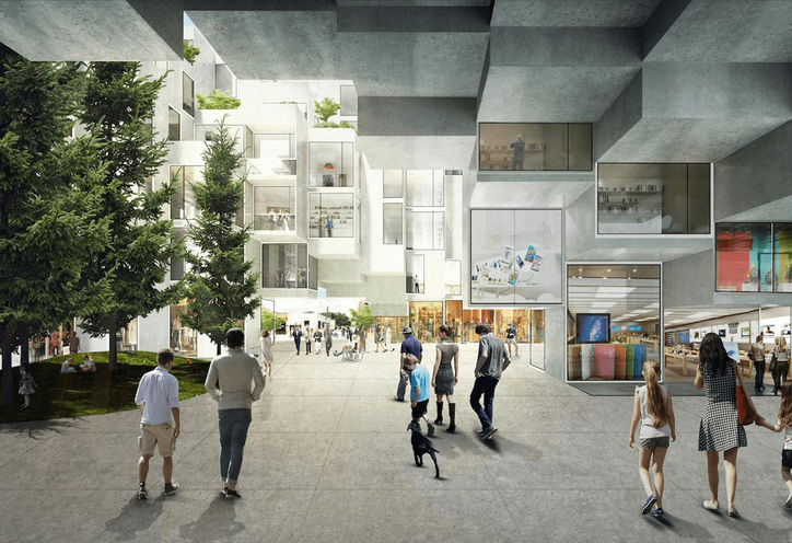 BIG King Toronto Condos Pedestrian Archway