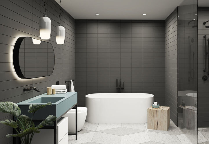 Bathroom at BIG King Toronto Condos