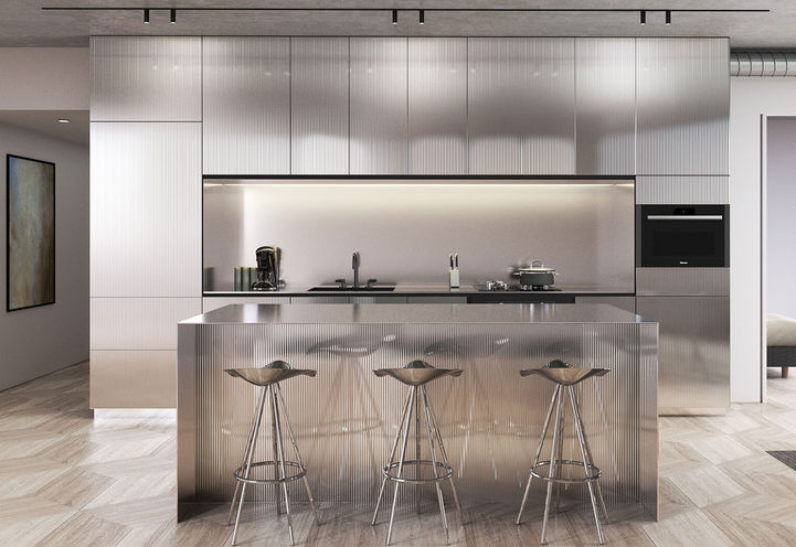 Kitchen at BIG King Toronto Condos