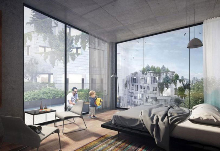 Master Bedroom Interior Finishes at BIG King Toronto Condos